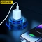 Củ sạc Pisen Quick - Mr White Tiny USB-C 20W kèm cáp usb-c to lightning 6